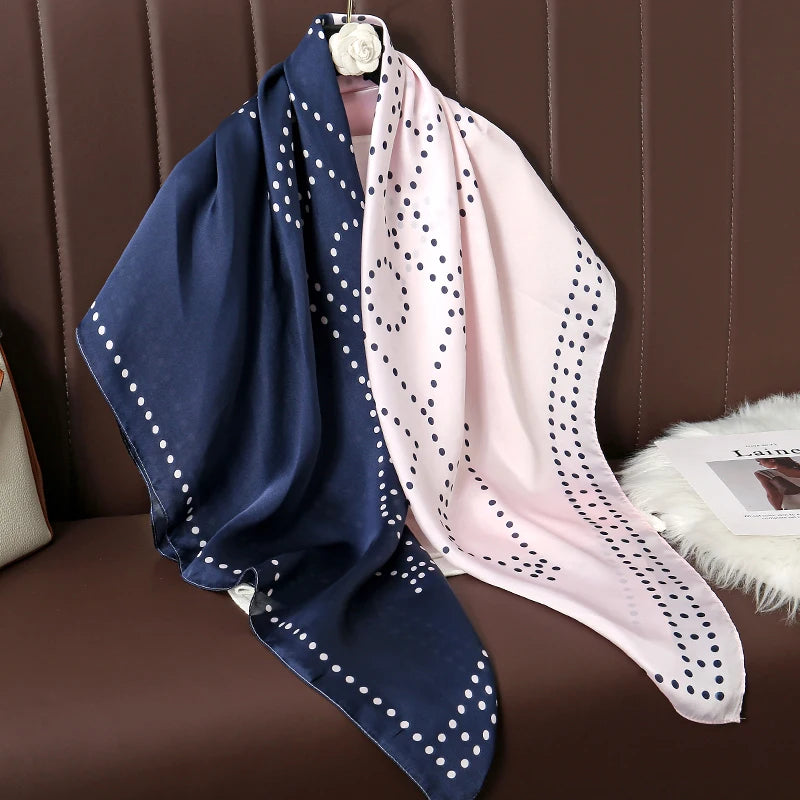 Luxury Silk Square Scarf