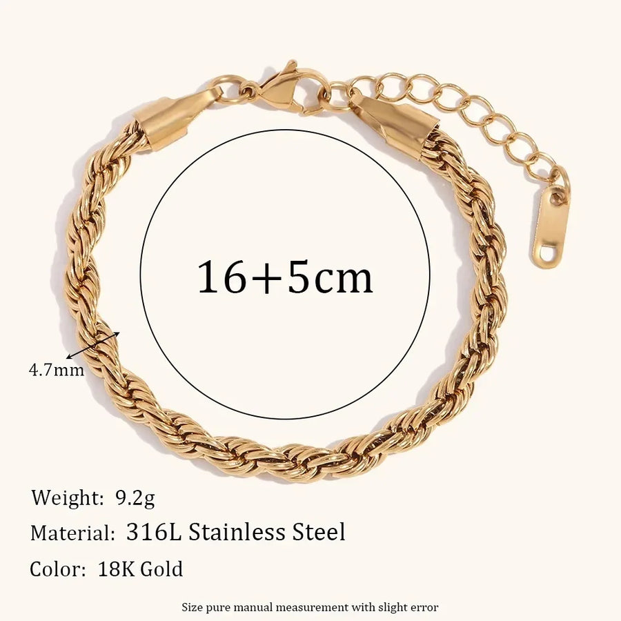 Dainty Stackable Chain Bracelets