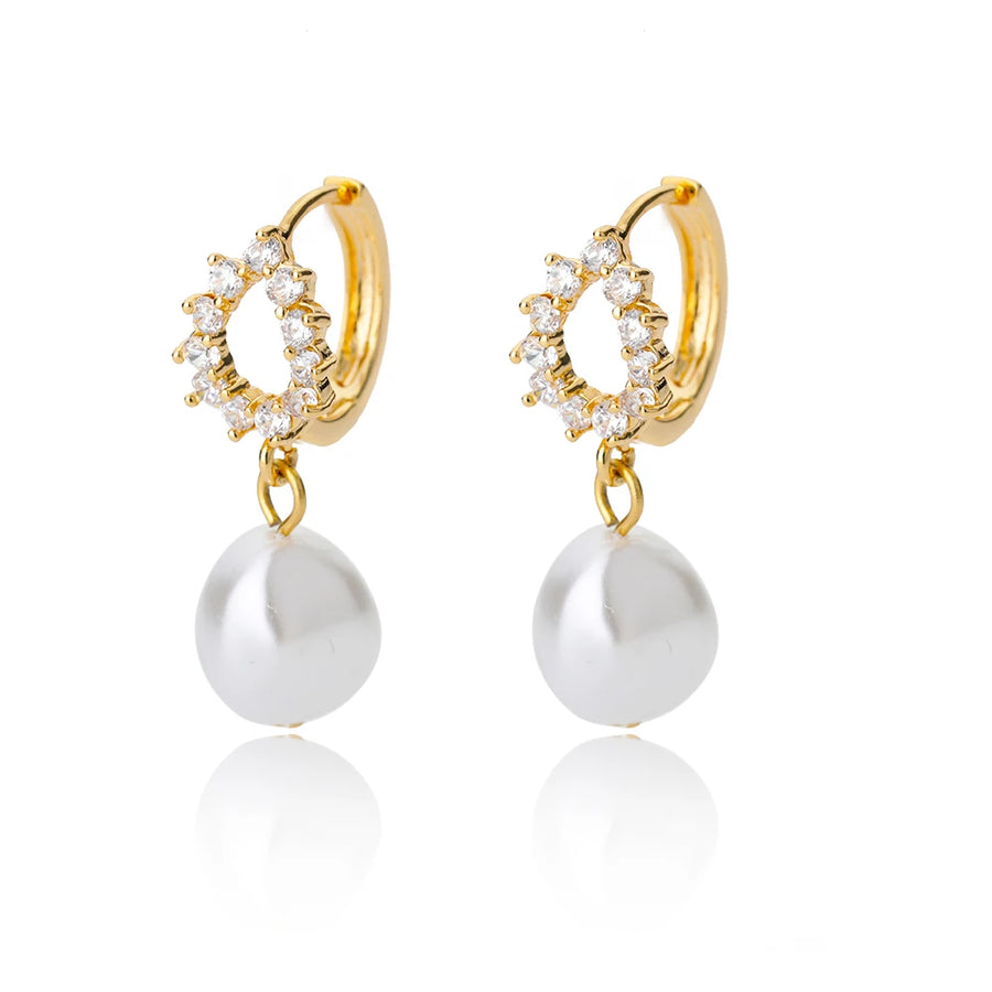 Minimalist Star Hoop Earrings