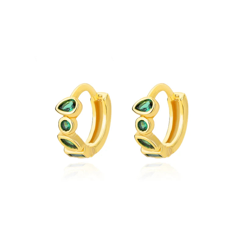 Minimalist Star Hoop Earrings
