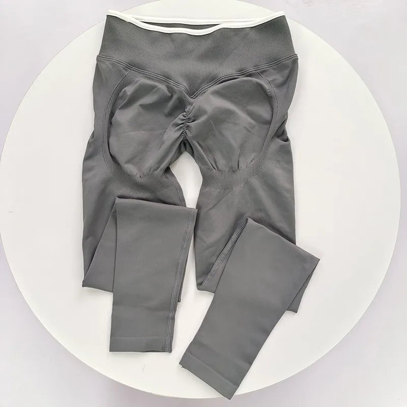 Peach Lift Colourblock Leggings