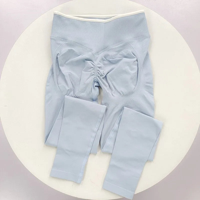 Peach Lift Colourblock Leggings
