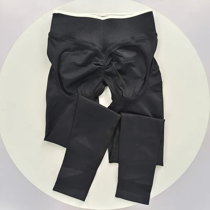 Peach Lift Colourblock Leggings