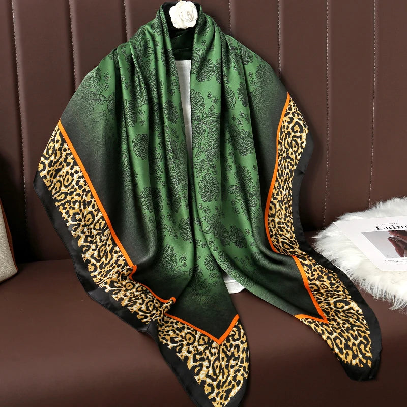 Luxury Silk Square Scarf