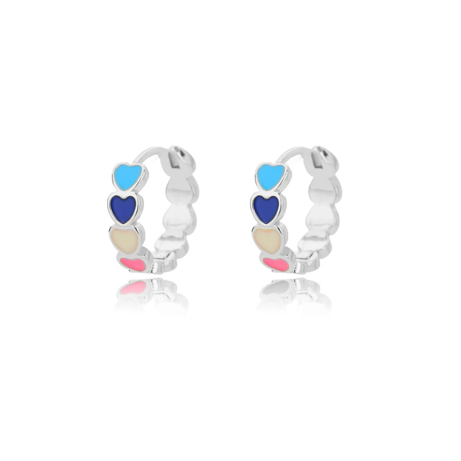 Minimalist Star Hoop Earrings