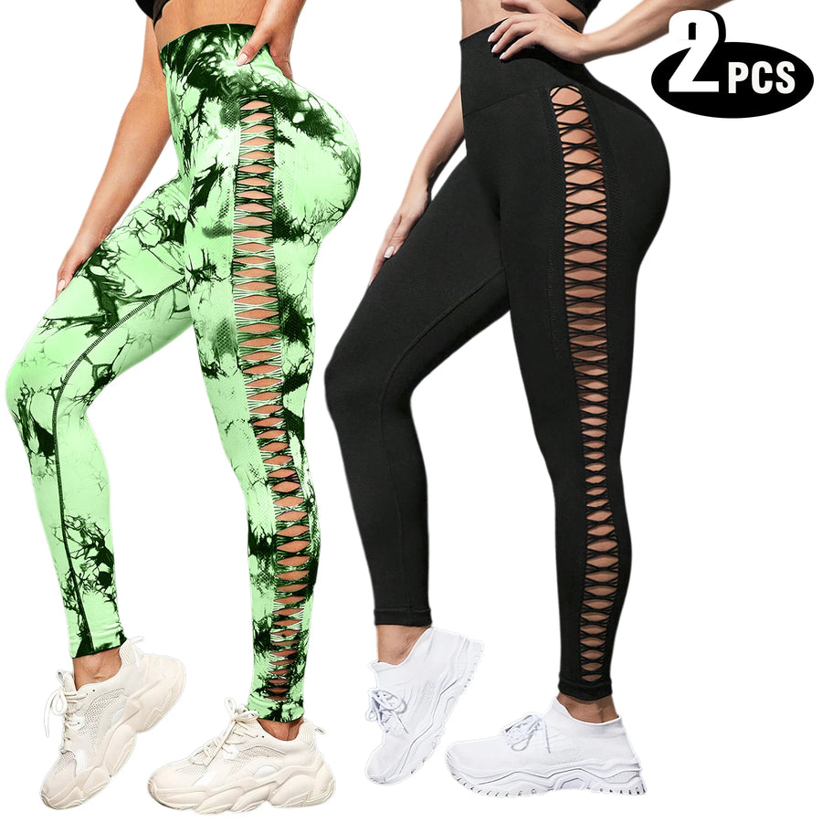 2-Pack Butt-Lifting Seamless Leggings