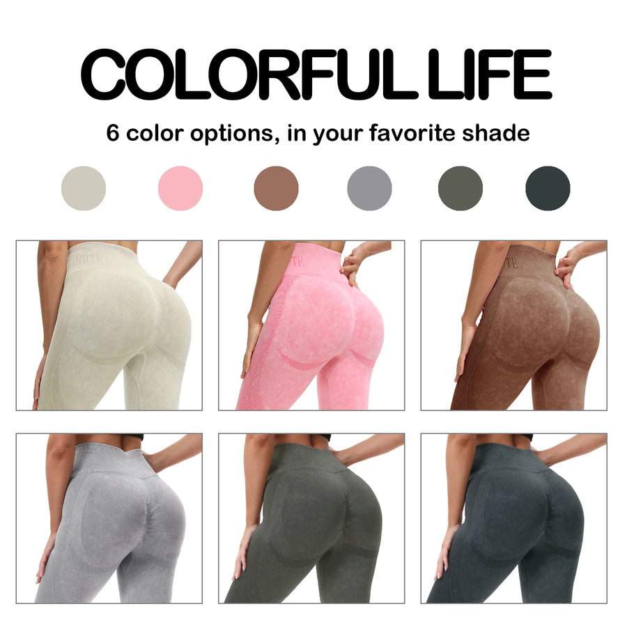 2-Pack Butt-Lifting Seamless Leggings