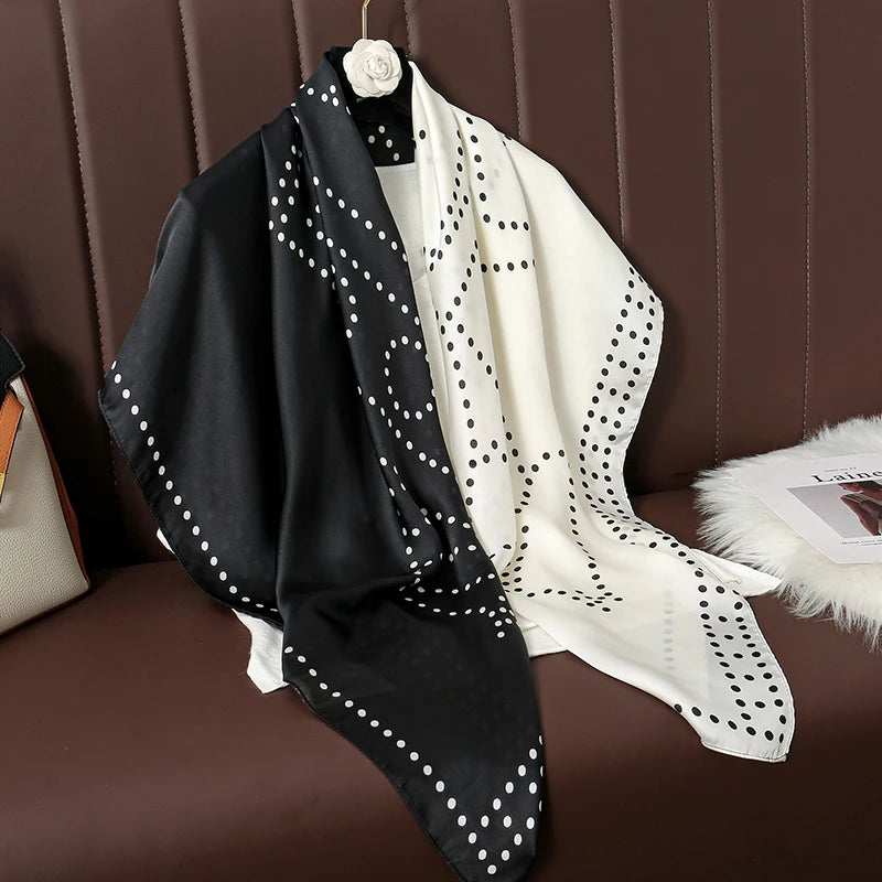 Luxury Silk Square Scarf