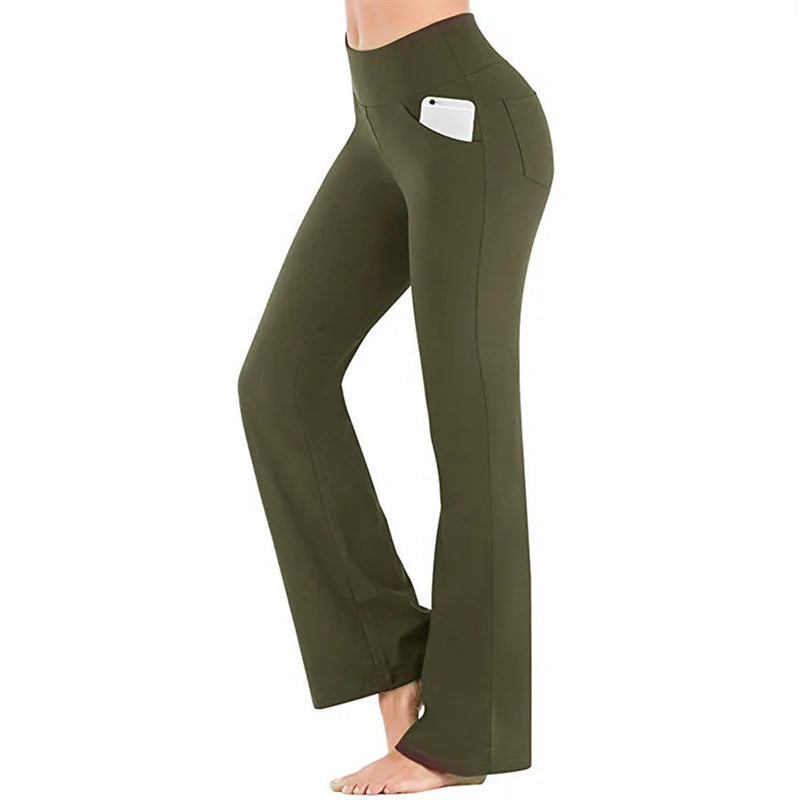 Wide Leg Palazzo Trousers