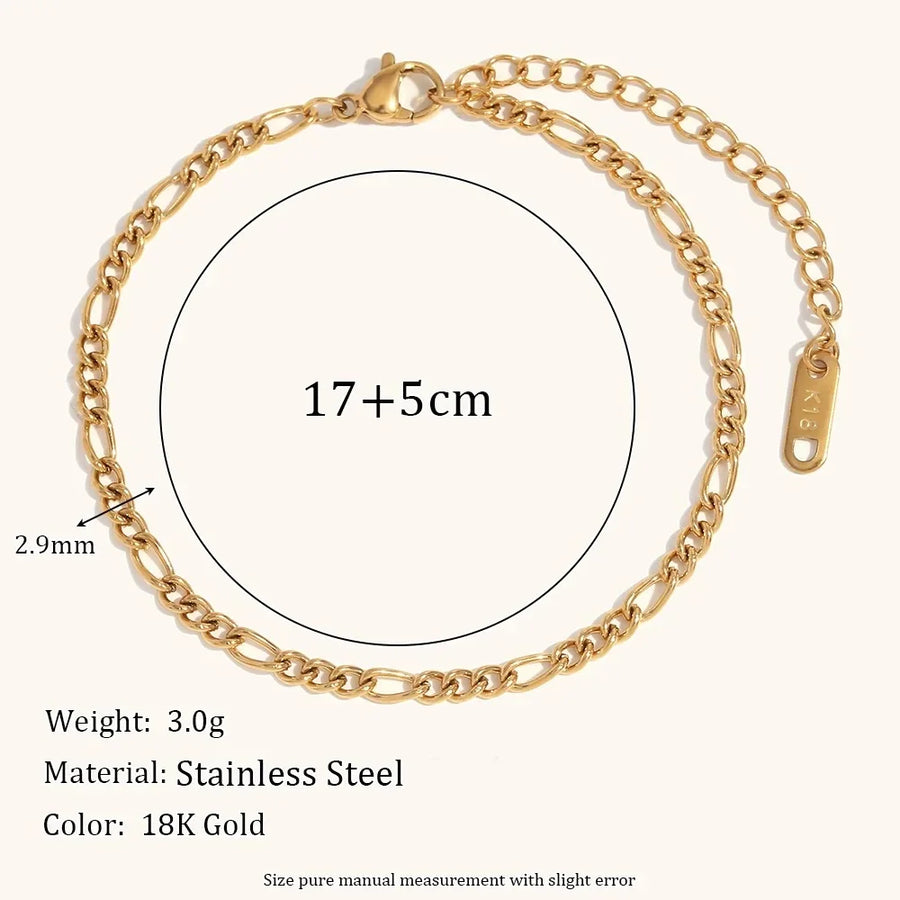 Dainty Stackable Chain Bracelets