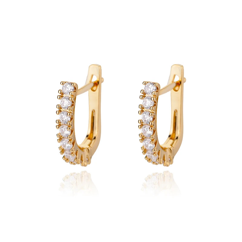 Minimalist Star Hoop Earrings