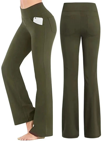 Wide Leg Palazzo Trousers