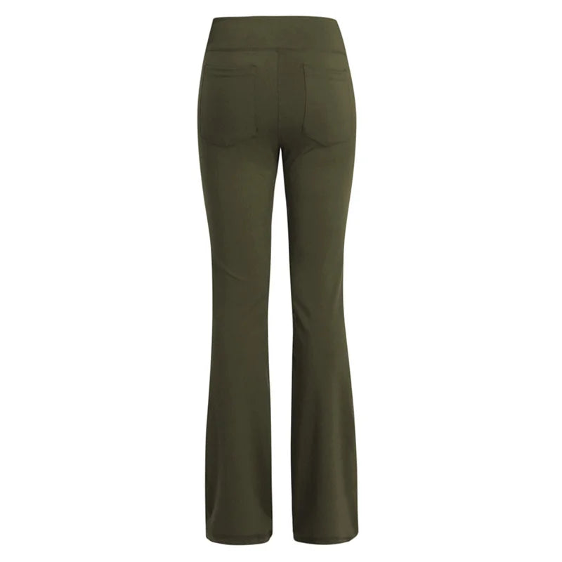 Wide Leg Palazzo Trousers