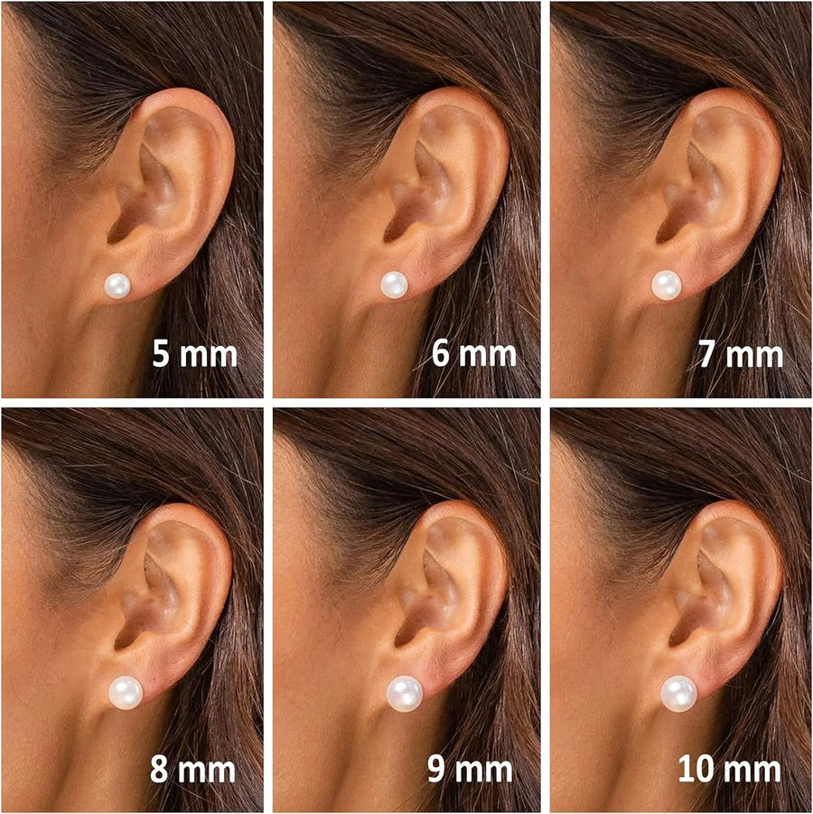 Freshwater Pearl Stud Earrings