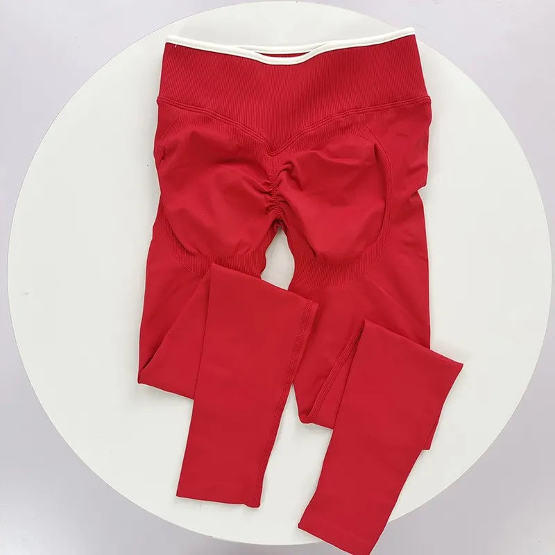 Peach Lift Colourblock Leggings