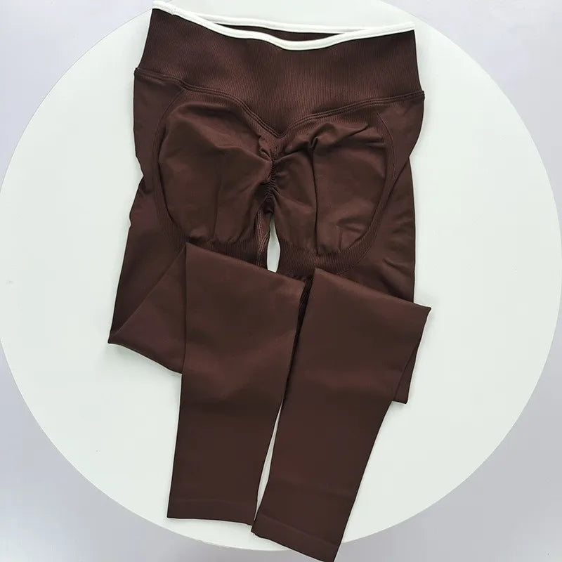 Peach Lift Colourblock Leggings
