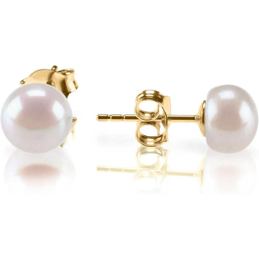 Freshwater Pearl Stud Earrings